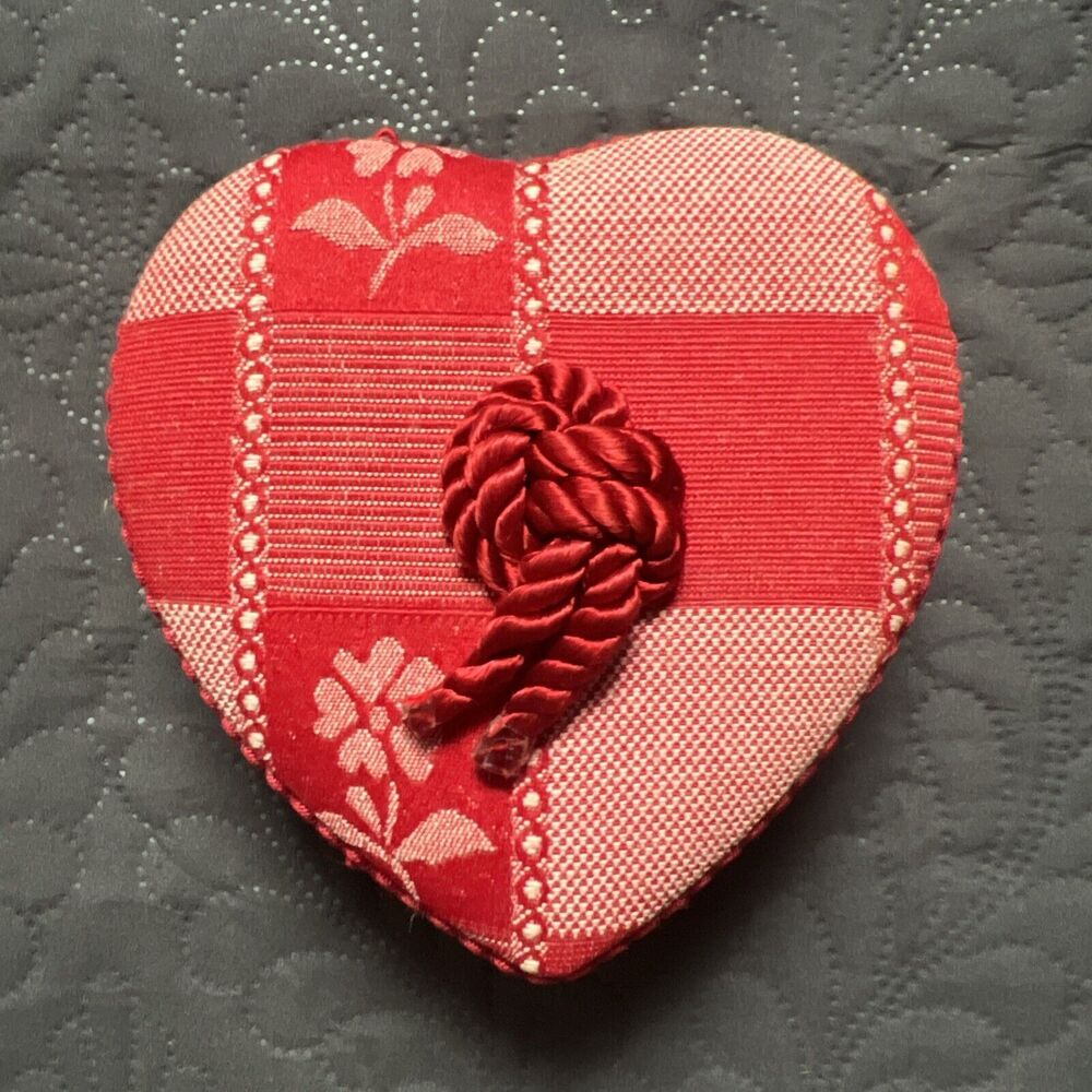 Heart Jewelry Fabric Gift Box Bracelet Beads Unforgettable Moments Earrings Ring